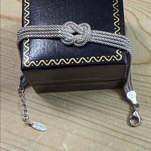 Silver-Tone Mesh Bracelet Watch Strap for Women Italy